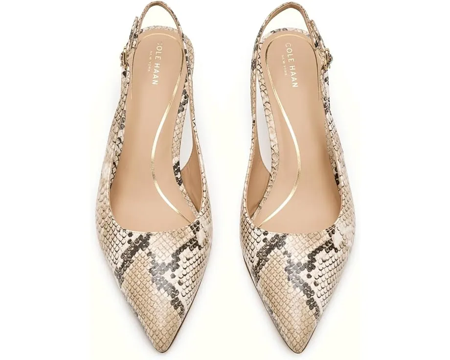 Туфли Hansell Sling Back от Cole Haan с открытой пяткой и низким каблуком