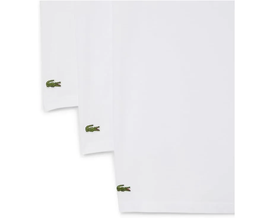 Футболки Lacoste с V-вырезом приталенные 3 штуки