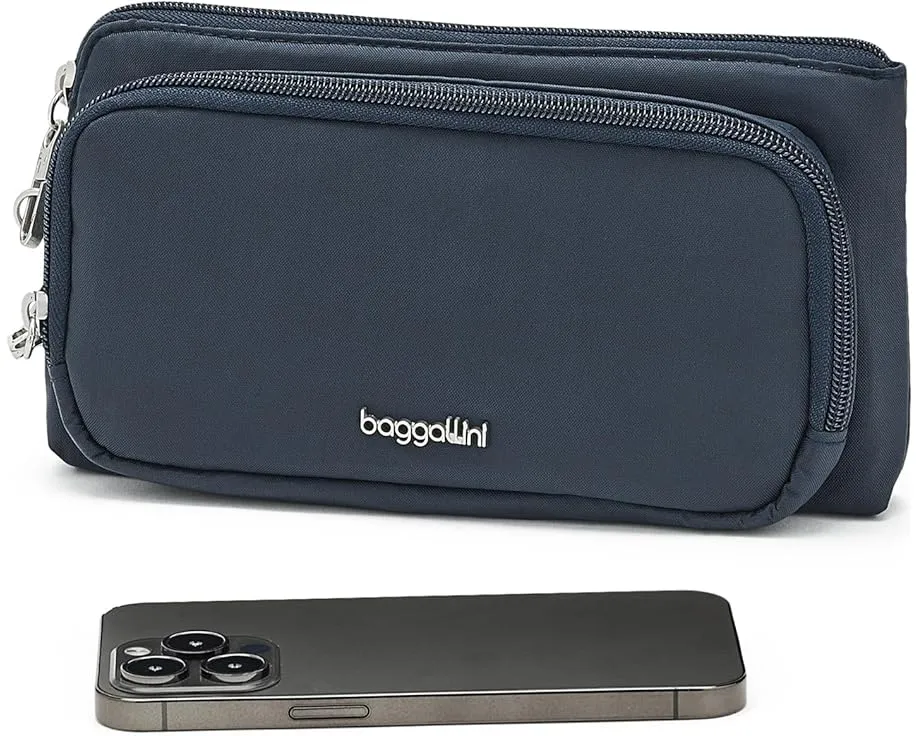 Миниатюрный кошелек через плечо Classic Anti-Theft Baggallini