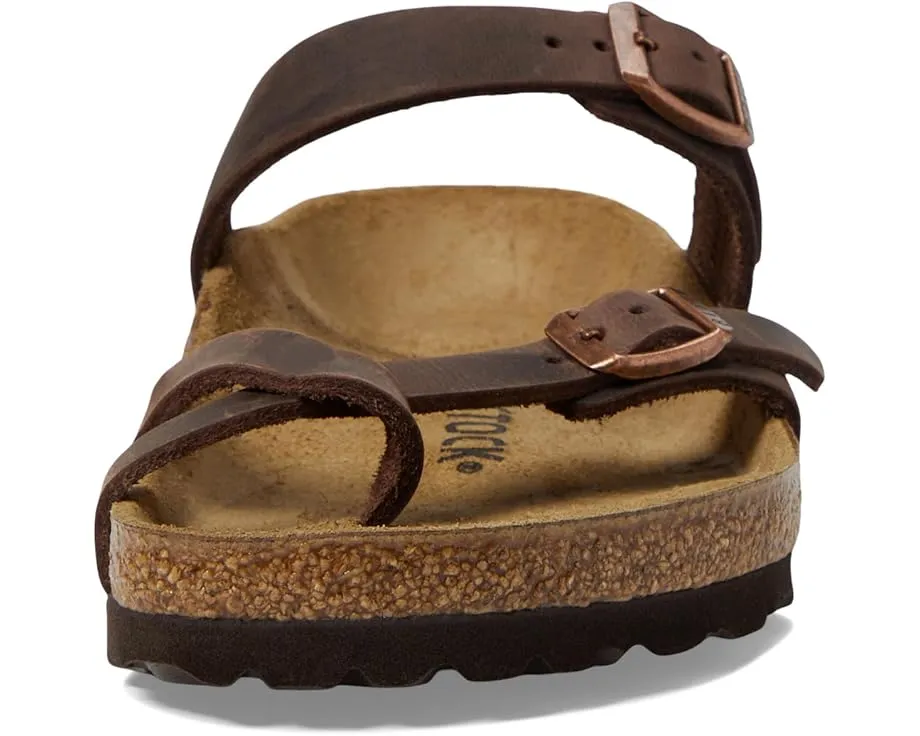 Сандалии Birkenstock Mayari Oiled Leather с анатомической стелькой из пробки