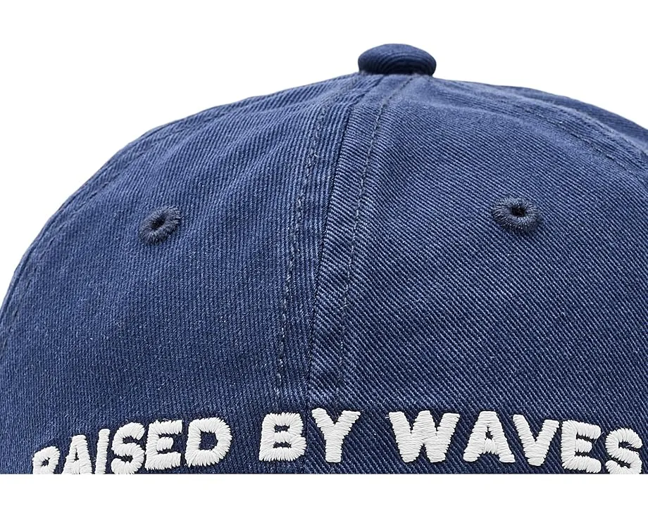 Бейсболка Raised By Waves Dad Cap от Spiritual Gangster индиго