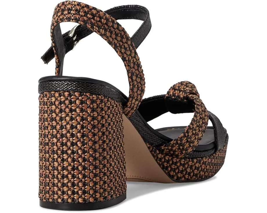 Сандалии 27 Edit Naturalizer Peyton на блочном каблуке с узлом и открытым мыском