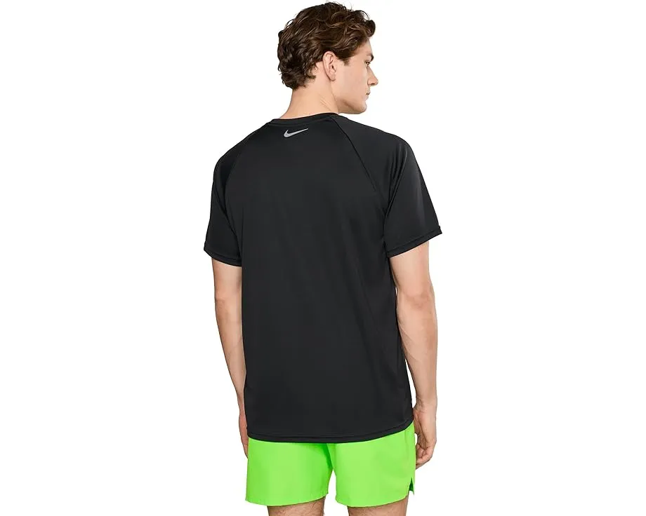 Футболка Nike Hydroguard Outline Swoosh Dri-FIT UV с защитой UPF 40+ и коротким рукавом