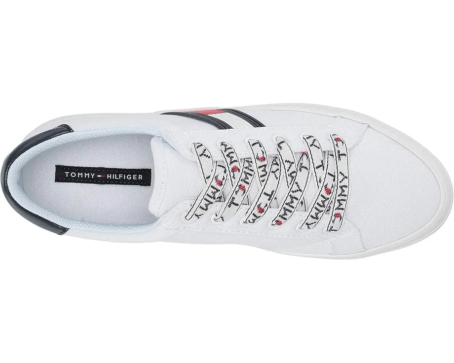 Кроссовки Tommy Hilfiger Fantim с канvas верхом и контрастными полосками