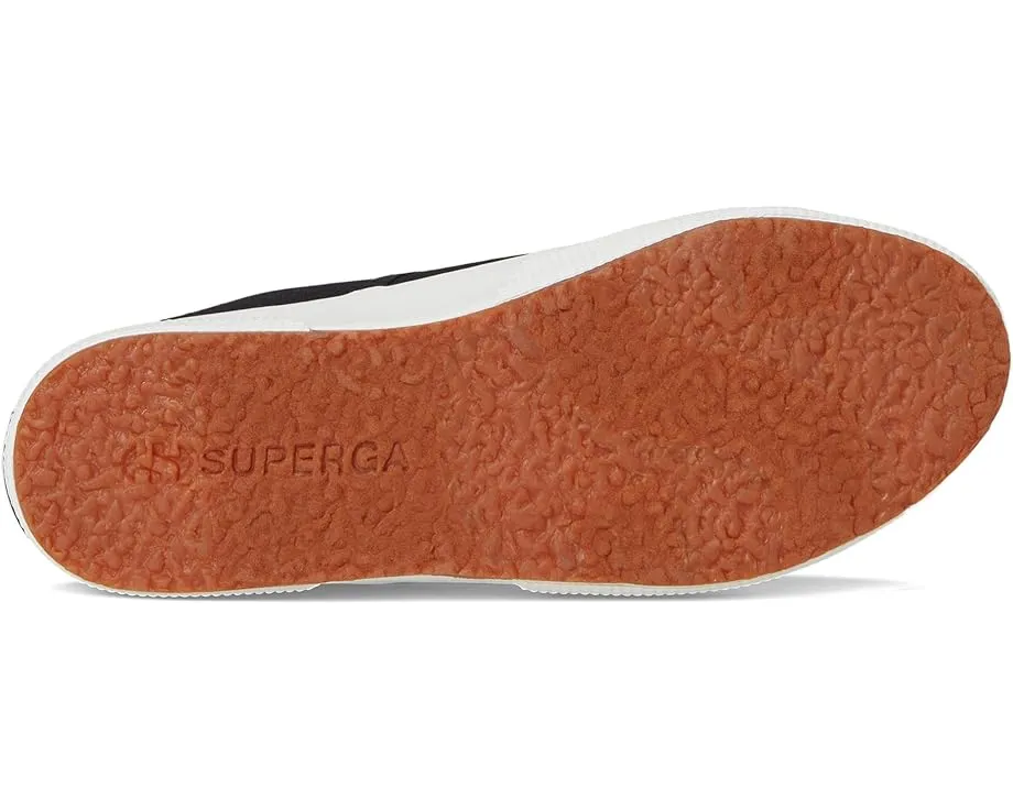 Мюли Superga 2402 из премиального хлопка с вулканизированной подошвой