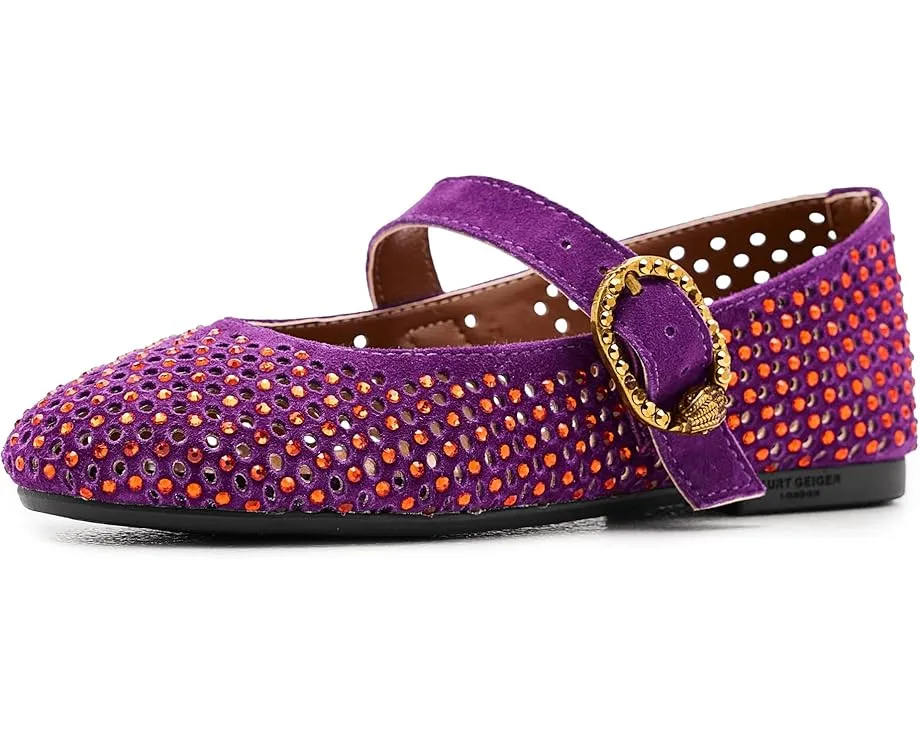 Балетки Kurt Geiger London Kids Mini Mayfair для детей с пряжкой