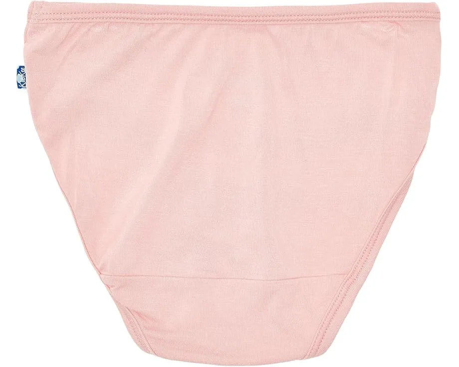 Набор из 3 детских трусиков для девочек Kickee Pants Kids с мягкой тканью из бамбука