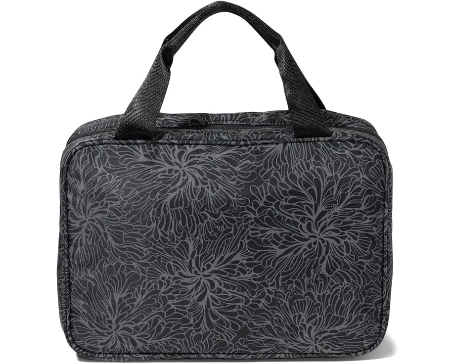 Большая подвесная дорожная косметичка Baggallini с тремя секциями и карманами