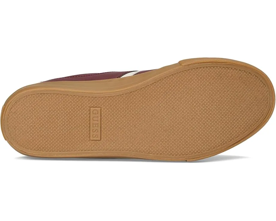 GUESS кроссовки Loui с Т-образным мыском и кожаной отделкой