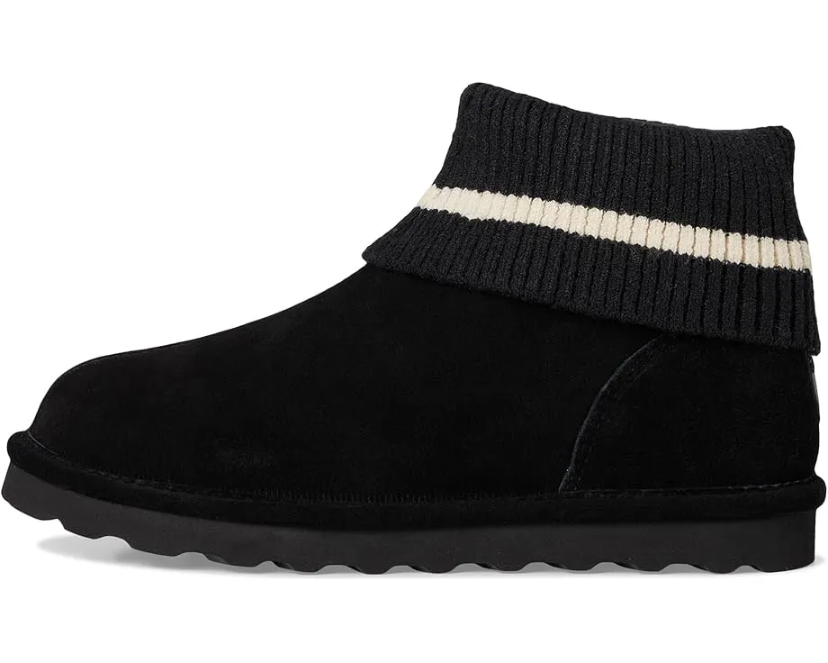 Зимние угги Bearpaw September из замши с отворотом и шерстяной подкладкой