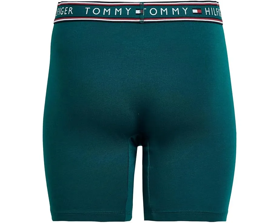 Боксеры Boxer Brief 3-Pack от Tommy Hilfiger с хлопком и эластаном