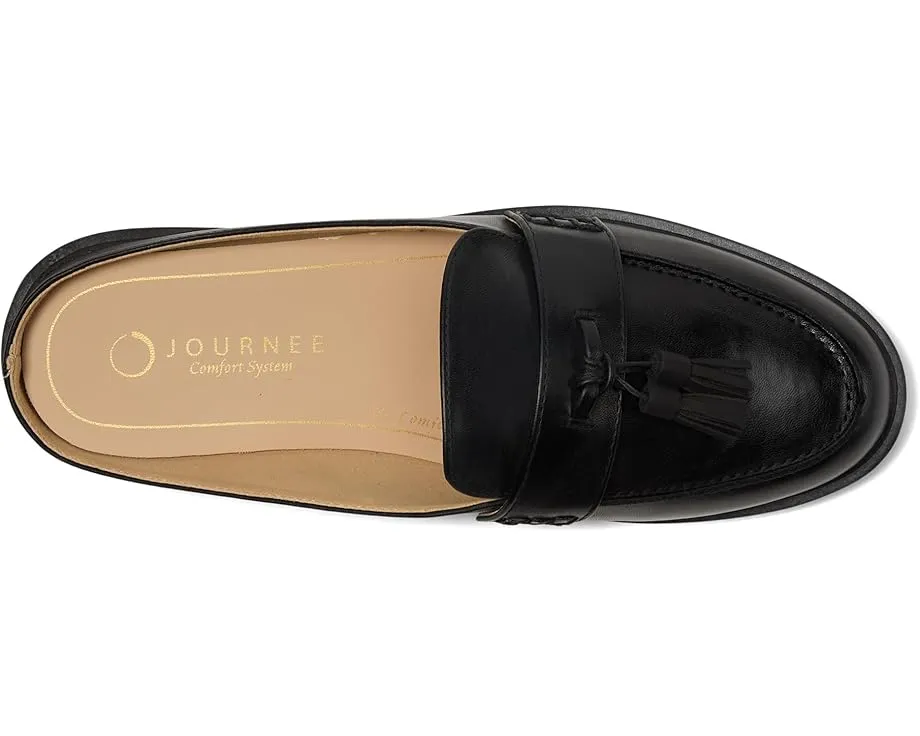 Мюли-лоферы Journee Collection Azura с кисточкой и квадратным каблуком