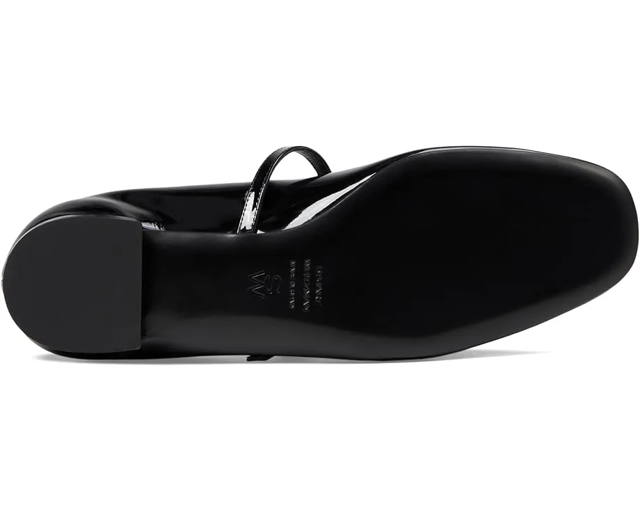 Балетки Claris с мерцающей пряжкой Stuart Weitzman
