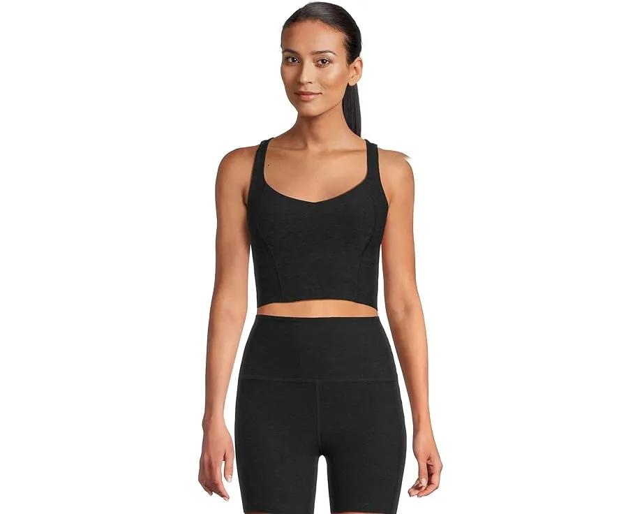 Beyond Yoga Intensity Racerback кроп-топ с втачным бюстгальтером средней поддержки