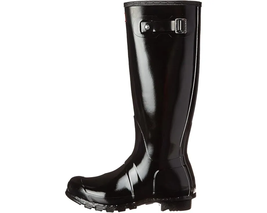 Высокие глянцевые резиновые сапоги Hunter Original Tall Gloss