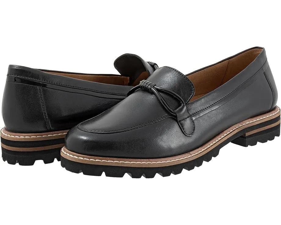 Лоферы Trotters Fiora с бесконечным бандажом и съемной стелькой