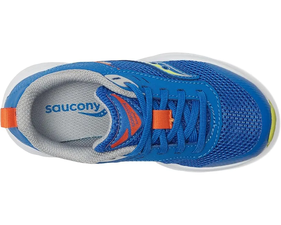 Кроссовки Saucony Axon KDZ для детей с верхом из кожи и сетки и легкой подошвой EVA