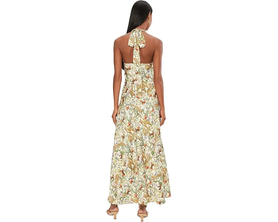 Макси-платье Avec Les Filles на бретелях с запахом и шейным платком