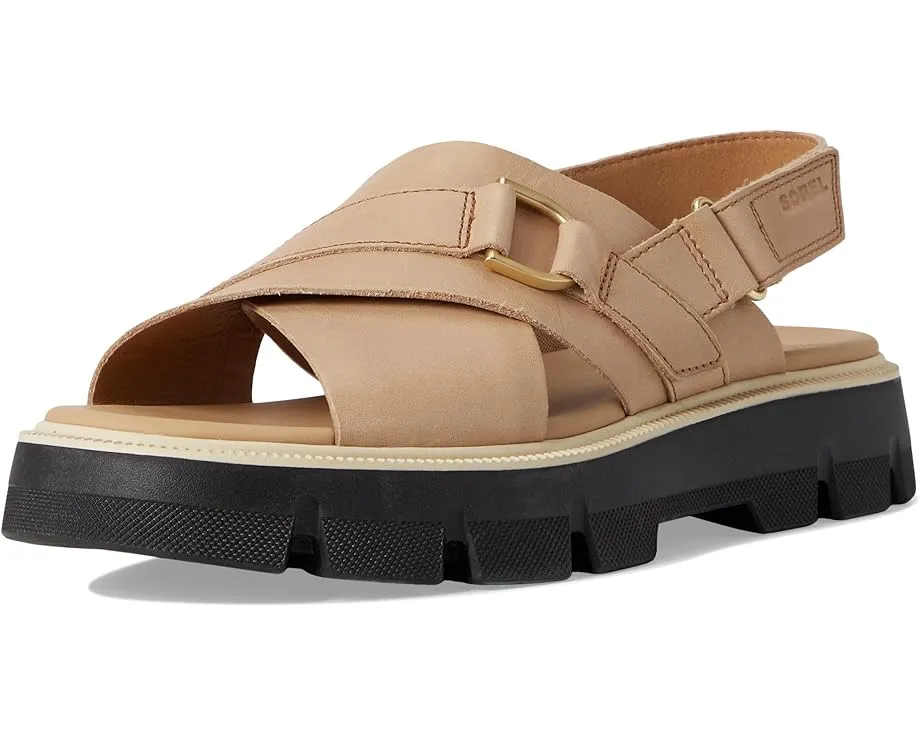 Сандалии SOREL Rein CB™ Crisscross с перекрестными ремешками и подошвой FEATHERTREAD