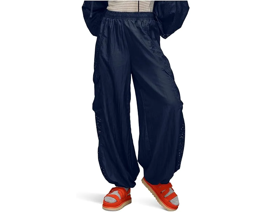 Широкие брюки Giavanni Balloon Cargo Pant с накладными карманами и полупрозрачными вставками