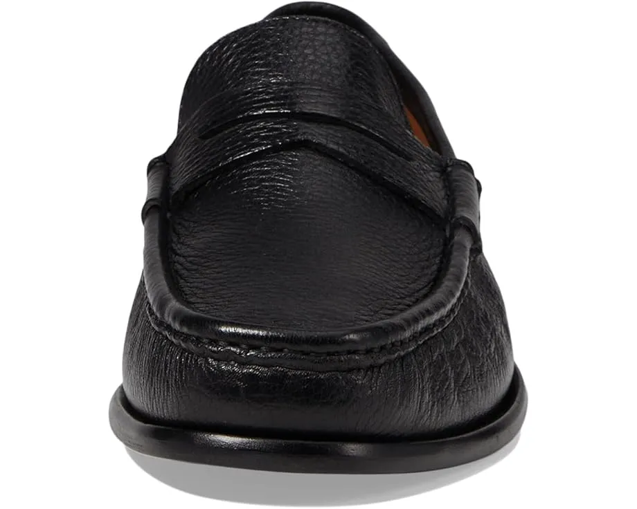 Бруно Мальи Tonio мокасины из кожи с миндалевидным носком и наборным каблуком