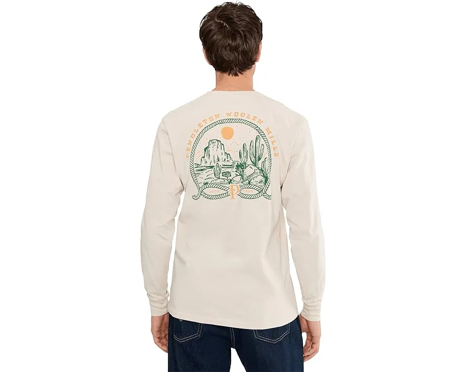 Футболка Pendleton Western Oasis с длинным рукавом и принтом
