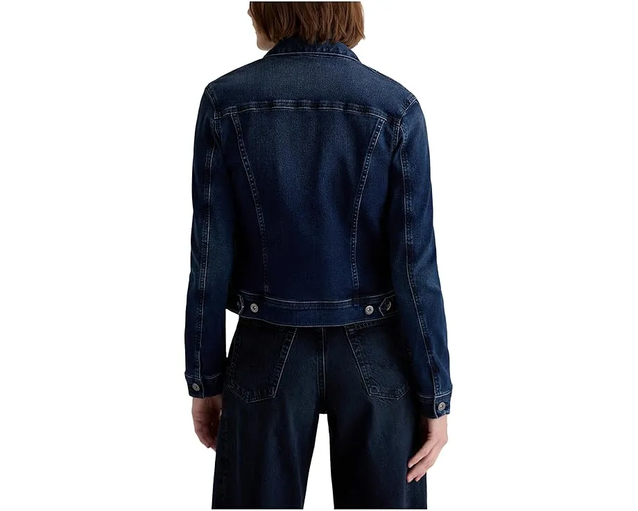 Джинсовая куртка AG Jeans Robyn Fitted с облегающим кроем