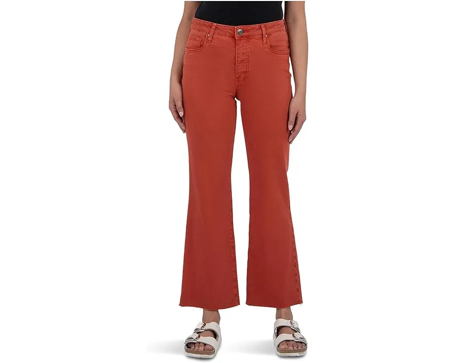 Джинсы KUT from the Kloth Kelsey с высокой посадкой и расклешенным низом