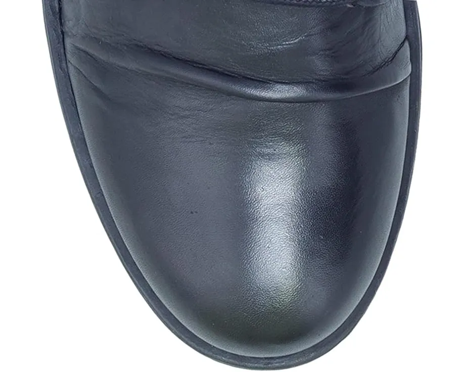 Ботинки Miz Mooz Lukas на низком каблуке с боковой молнией