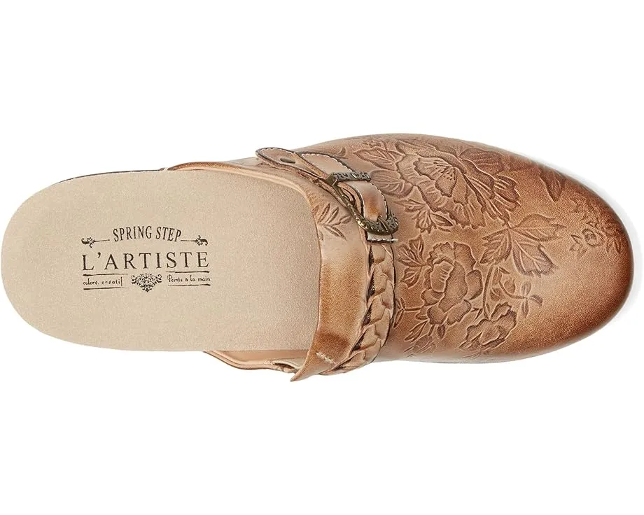 Клоги L'Artiste by Spring Step Calliroe с ручной росписью и регулируемой пряжкой