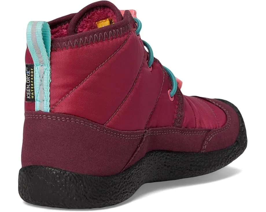 KEEN Kids Howser 2 стеганые утепленные чакки с мембраной KEEN.DRY и шнурком на резинке