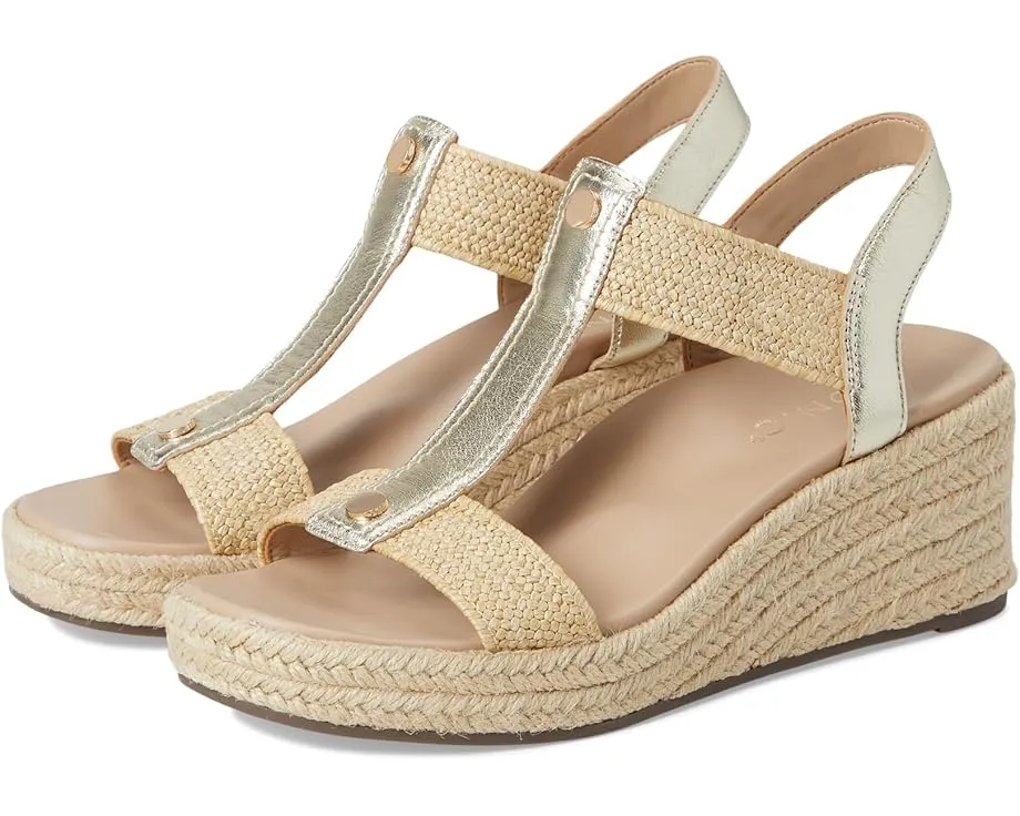 Босоножки VIONIC Calera на танкетке с эластичными вставками и технологией Vio Motion