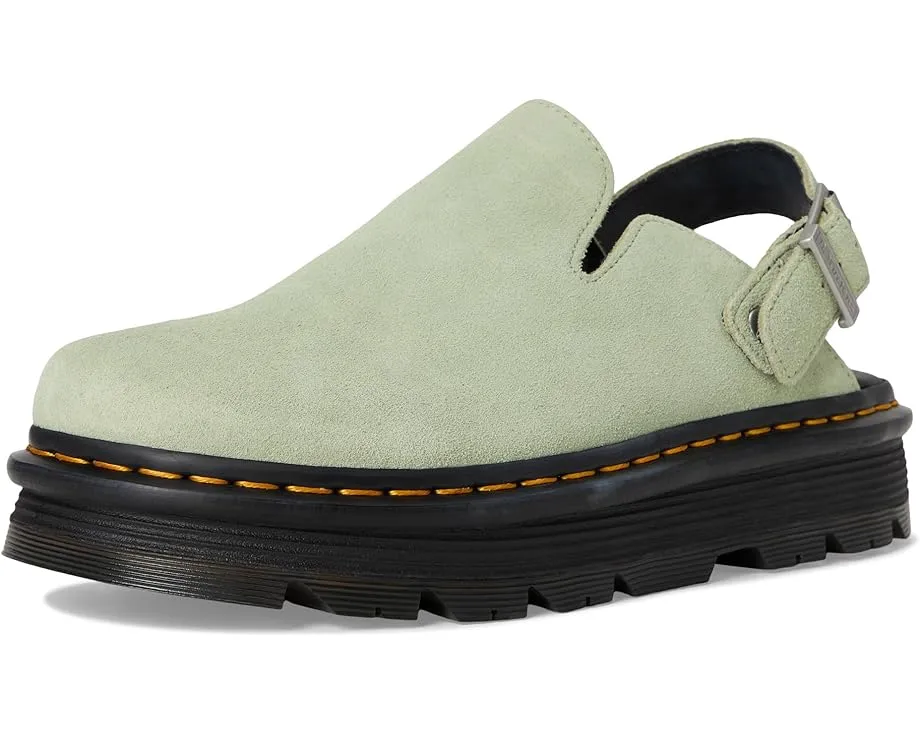 Мюли Dr. Martens Zeb Zag на гибридной амортизирующей подошве из замши
