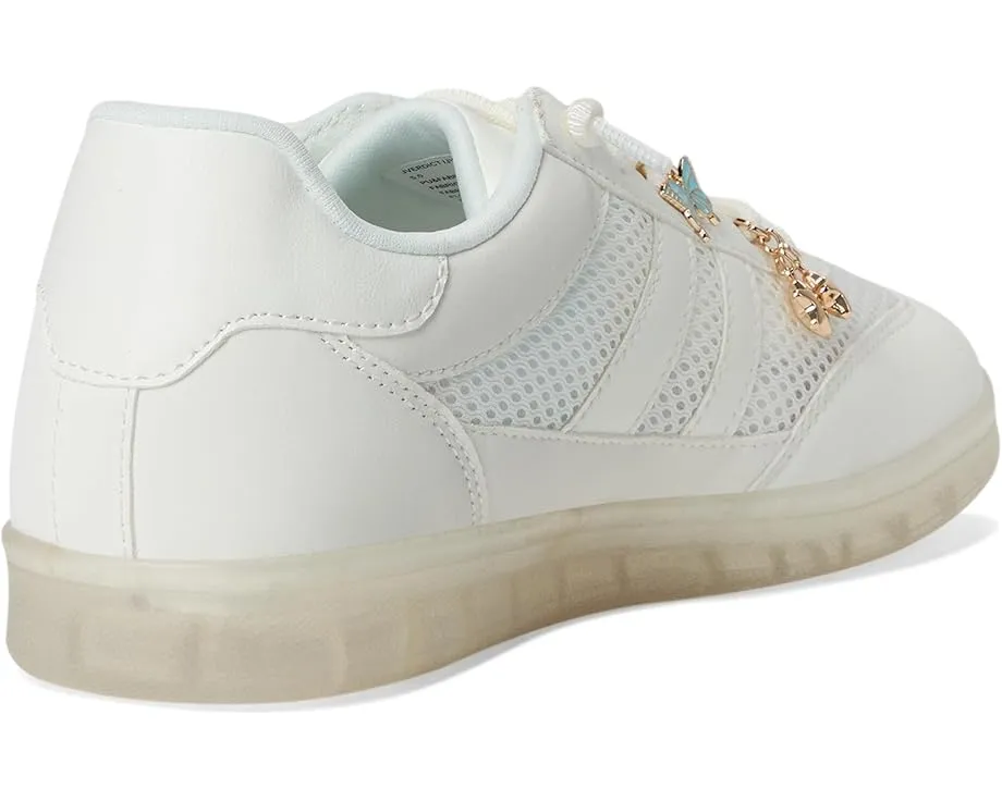 Детские белые кроссовки Steve Madden Kids Verdict с дышащими вставками