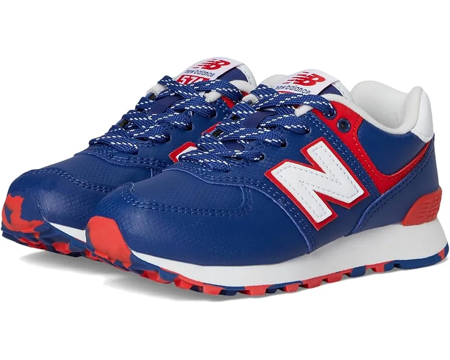 Детские кроссовки New Balance 574 с верхом из замши и сетки