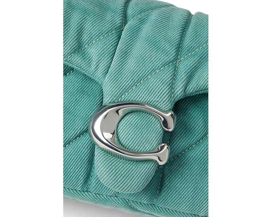 Стеганая сумка через плечо COACH Tabby 20 из кожи наппа