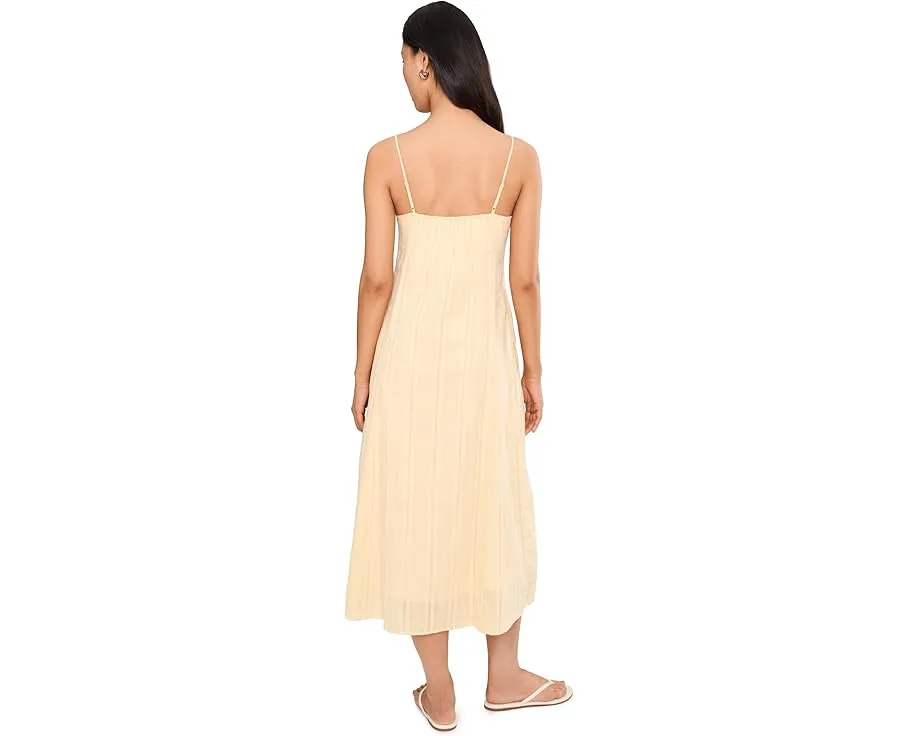 Макси-платье Splendid Meadow из хлопка с ажурной тканью и регулируемыми бретелями