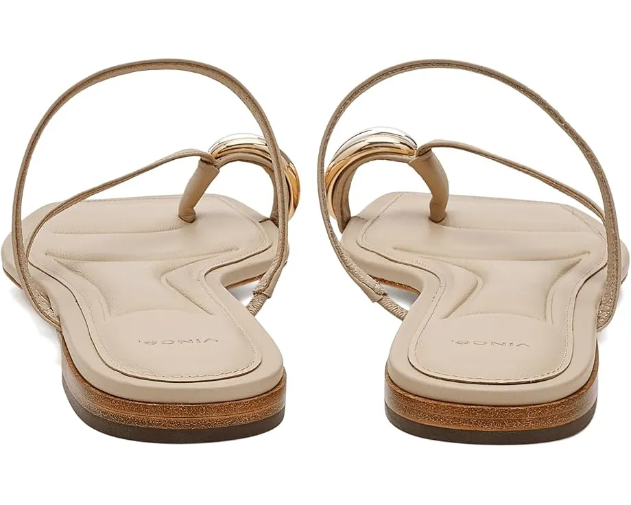 Сандалии Vince Polli Strappy с металлическим кольцом и пеной в стельке