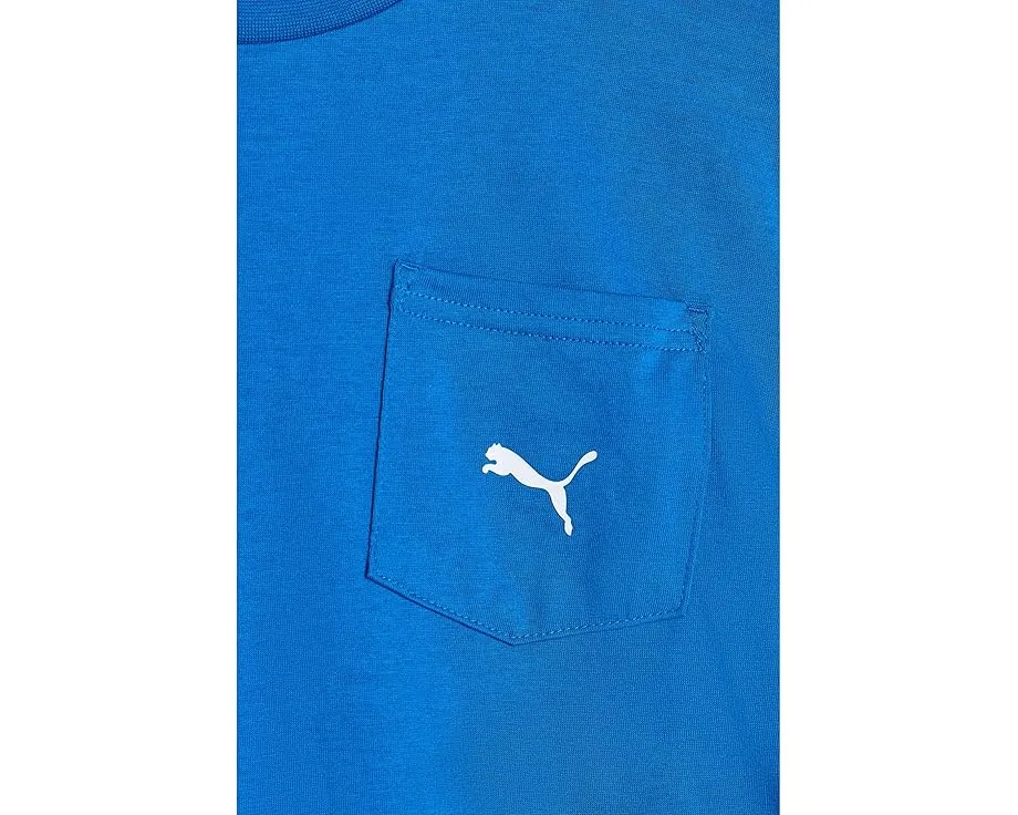 Puma Детский комплект из футболки с карманом и флисовых шорт