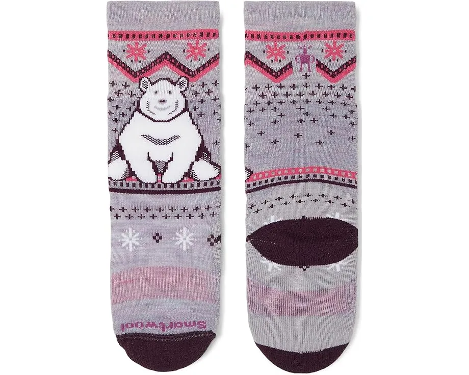 Детские носки Smartwool Wintersport Full Cushion с полярным медведем