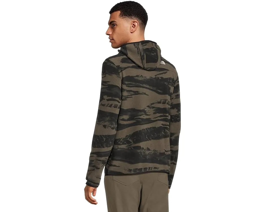 Толстовка The North Face Glacier Fleece с принтом и капюшоном из микрофлиса