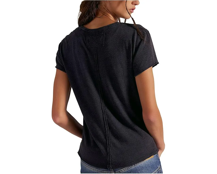 Футболка Free People Nova из переработанного хлопка и полиэстера