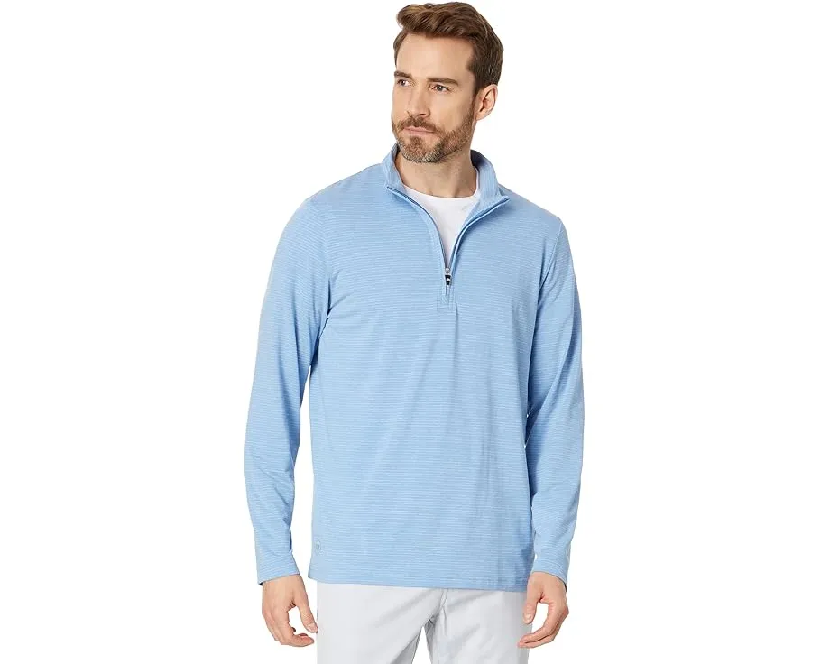 Куртка TravisMathew The Heater 1/4 Zip с воротником-стойкой