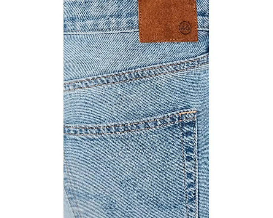 Шорты AG Jeans Ex-Boyfriend Mid Rise Slouchy с расслабленным кроем и длиной по шву 7 дюймов