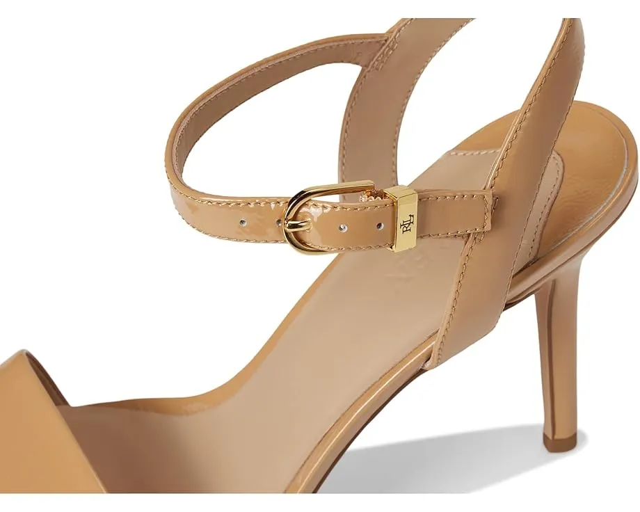 Босоножки Lauren Ralph Lauren Gwen из лакированной кожи с эффектом креш на платформе