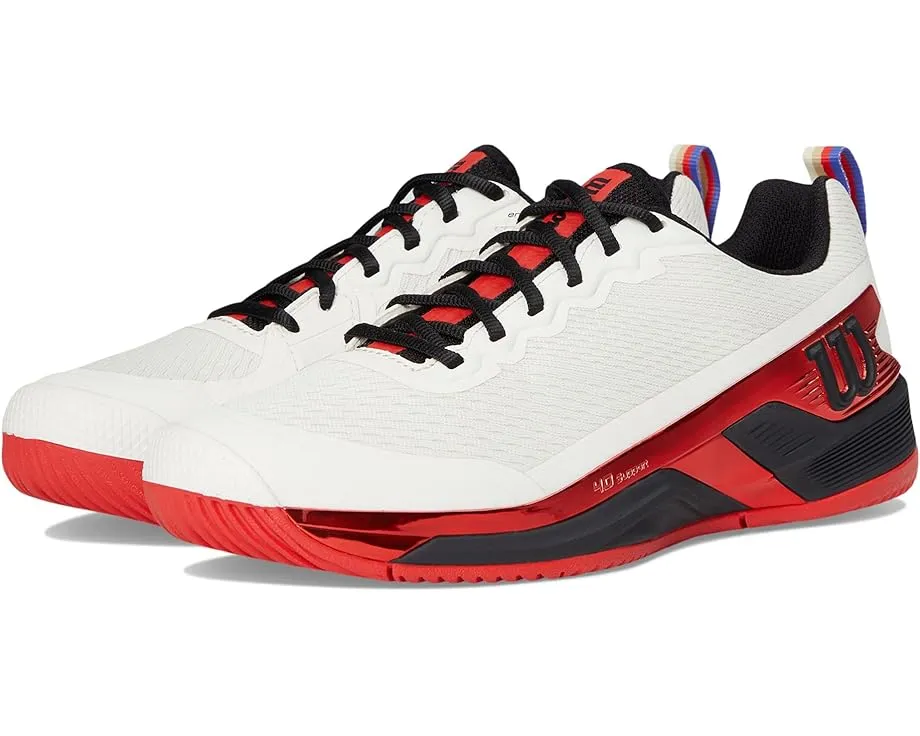 Кроссовки Wilson Rush Pro 4.5 Uso для всех покрытий с сетчатым верхом и резиновой подошвой