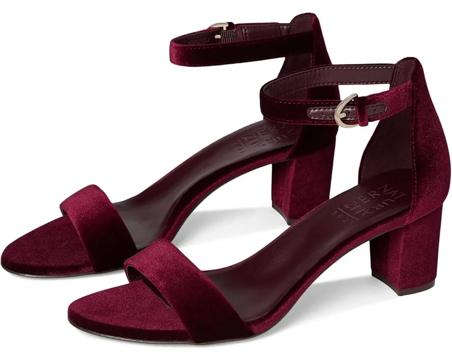 Босоножки Vera Dress на каблуке с регулируемой застежкой и миндалевидным носком