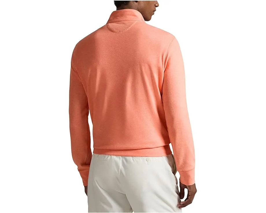 Полувер Polo Ralph Lauren Long Sleeve Lux Jersey из трикотажной смеси с вышитым пони
