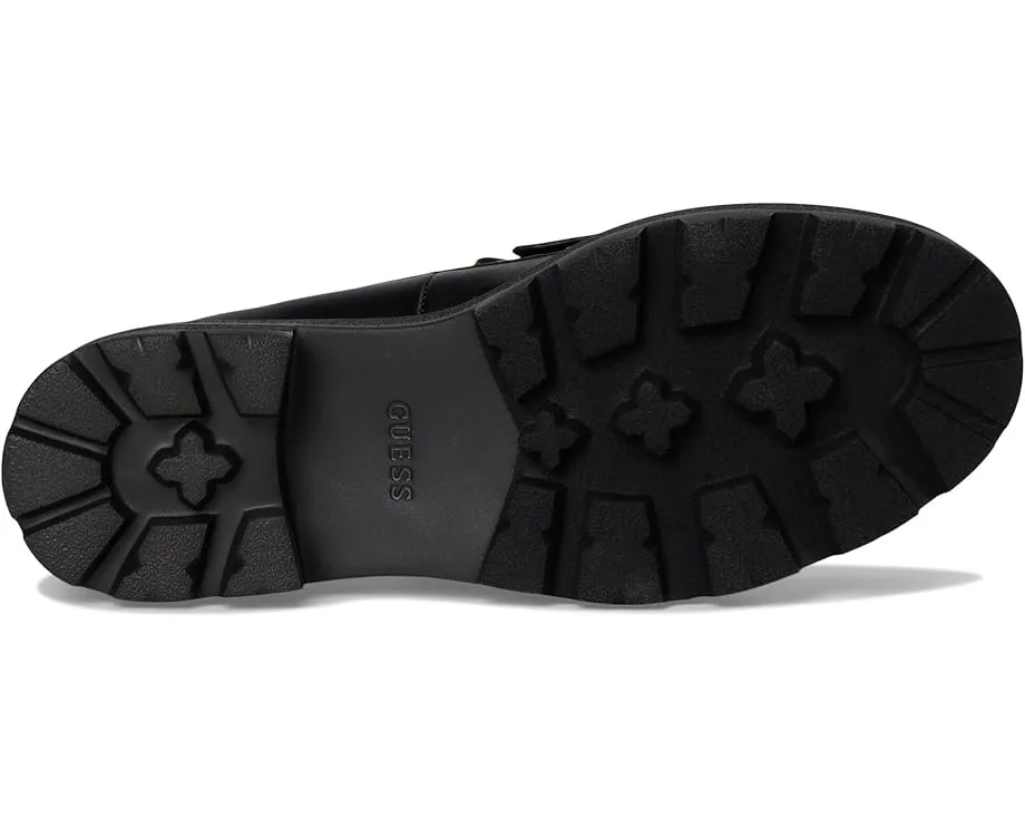 GUESS Лоферы Yanika на массивной подошве с логотипом и каблуком