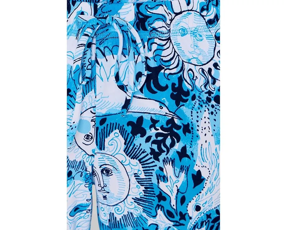 Lilly Pulitzer PJ Knit Pants с эластичным поясом и ярким принтом